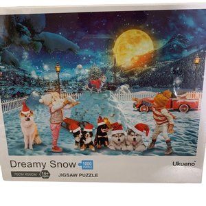 Dreamy Snow Jigsaw Puzzle 1000 Pieces Ukueno New in Sealed Box Ages 14 to Adult